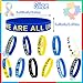 Moon Boat 144PCS Autism Awareness Silicone Bracelets Bulk Colorful Puzzle Wristbands for Schools Fundraisers Community Events Team Support Gifts