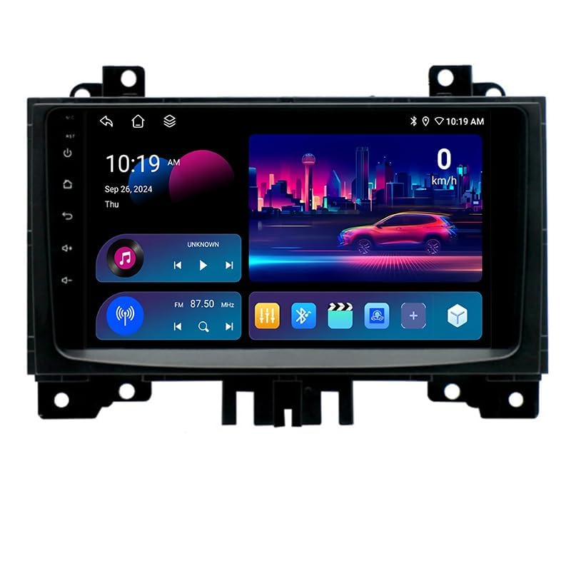 Autos Sistema De Navegación para Benz Sprinter 2006-2016 9 Inch,Pantalla Grande Android con Control Central GPS Y Radio Bluetooth Integrada,8 Core 4G+WiFi 2G+32G