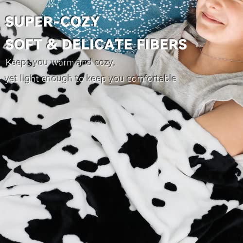 Image of GEULAY Fleece Blanket King Size, 108x90 Inches | Large, Cozy Soft Warm Plush, For Women Men Couple, For Bed, Home Room Bedroom Decor, Gifts for Couples Women Men
