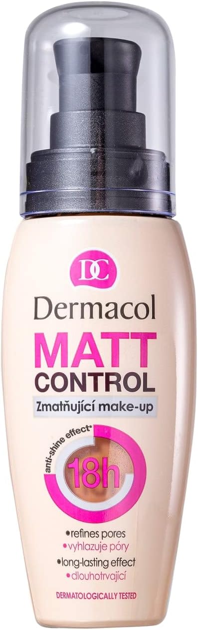 Dermacol – Matt Control 18h – mattifying make-up 30 ml odstín ?.6 –