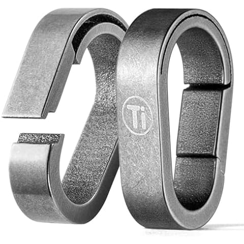 TISUR Mini Titanium Key Rings Cover