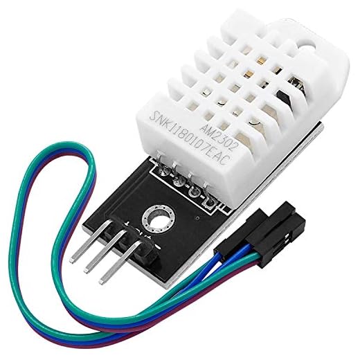 AZDelivery DHT22 AM2302 Sensor de Temperatura y Humedad con Placa y Cable Raspberry Pi con E-Book incluido!