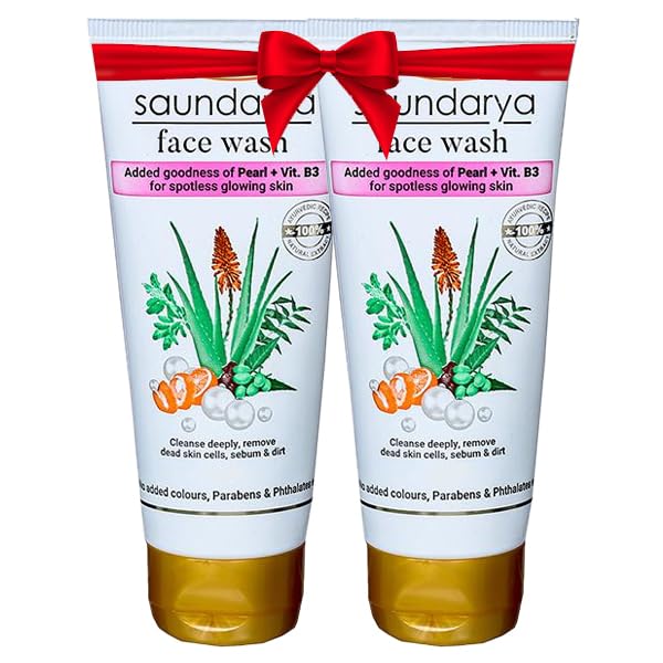 Saundrya Face Wash 100g by JV - Pack of 2