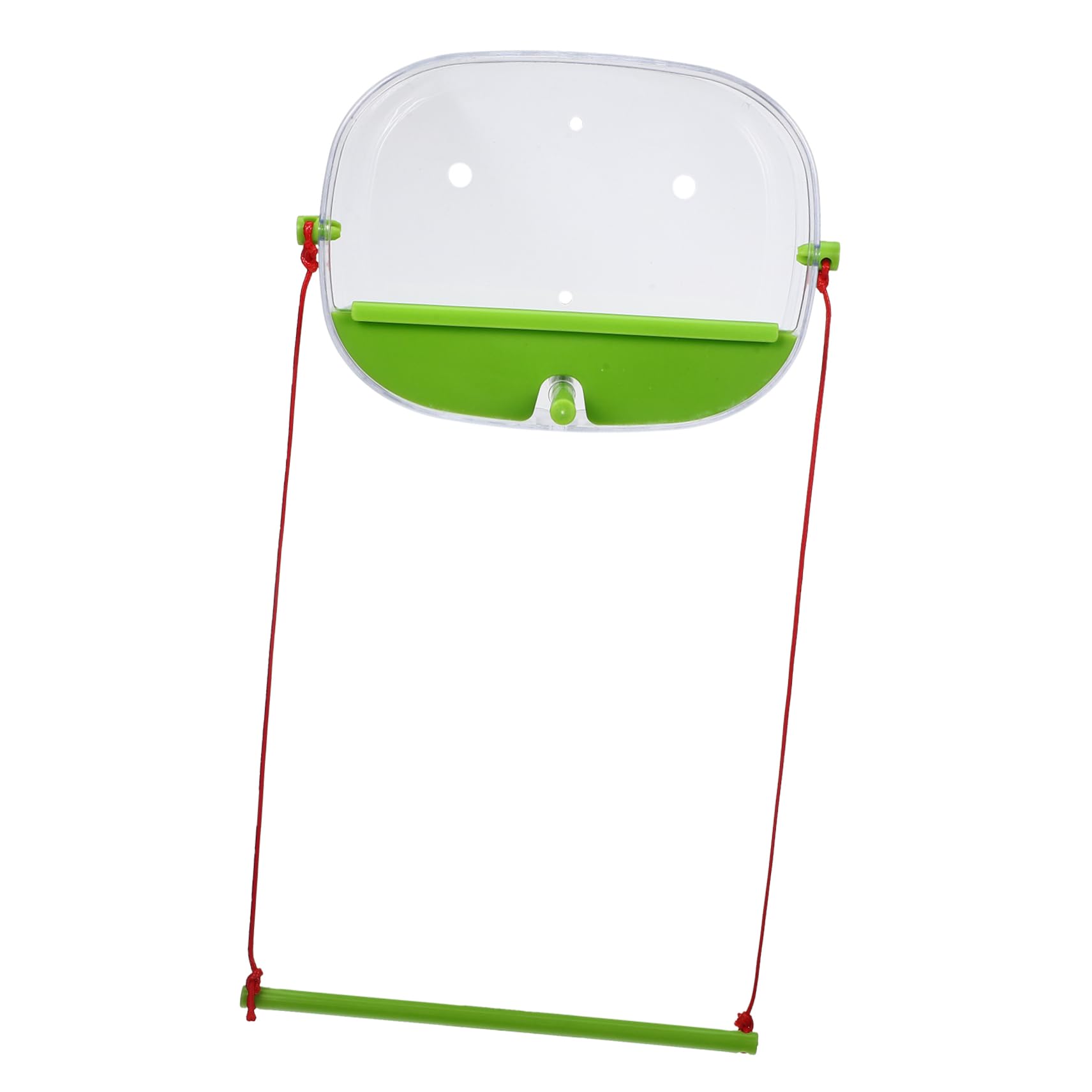 HANABASS 4juegos Alimentador De Pájaros para Ventana con Ventosas Comedero Transparente y Práctico para Periquitos y Canarios Observación De Aves para Familias