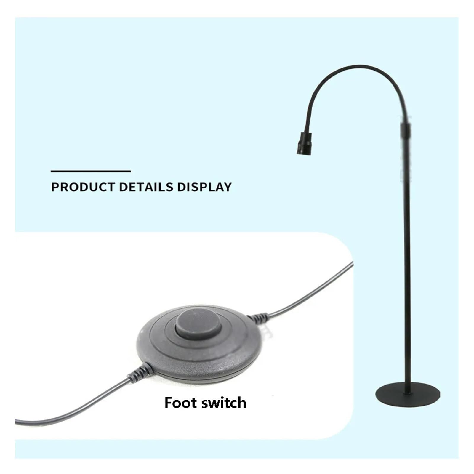 Scheinwerfer Einstellbar Mit Fuß Schalter Stehlampe UV Kolloidale Aushärtung Lamp10W High-Power Wimpern Pfropfen Schönheit Maniküre Aushärtung