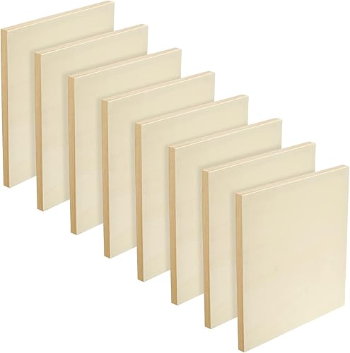 Miniatura 8 de 12 tableros de madera sin acabar, paneles de madera para pintura de madera, paneles de vertido para pintar dibujos, decoración del hogar, 3 tamaños