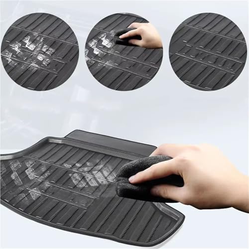 Tapis de coffre pour Benz Classe E W212 2009-2016 sur mesure imperméable - 7
