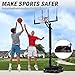 TRINKA Portable Basketball Hoop Sandbag, Heavy Duty Weighted Base Anchor for Basketball Hoops, Holds 300+ lbs, Weather Resistant Waterproof Dustproof Oxford Fabric Sand Bag