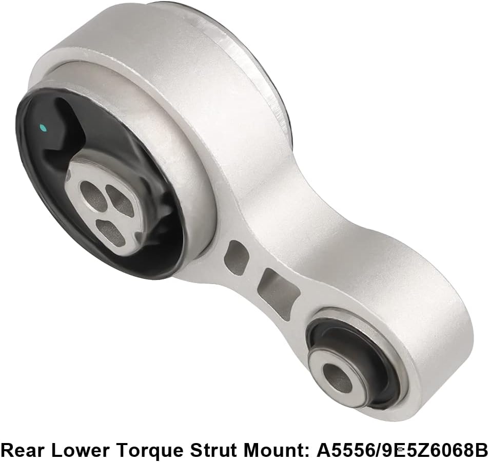 JDMON 3Pcs Engine Motor & Transmission Mount Replacement for Ford Fusion Mercury Milan 2.5L Auto Trans 2010 2011 2012 Compatible with A4431 A5556 A5740 OE# 9E5Z6038F/9E5Z6068B/9E5Z6038G