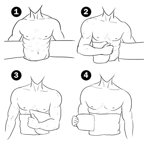 OMORC - Cintura girovita da Allenamento, Unisex