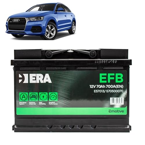 Batteria 70Ah EFB per Audi Q3 35 40 45 TFSI Mild-Hybrid benzina 2019+