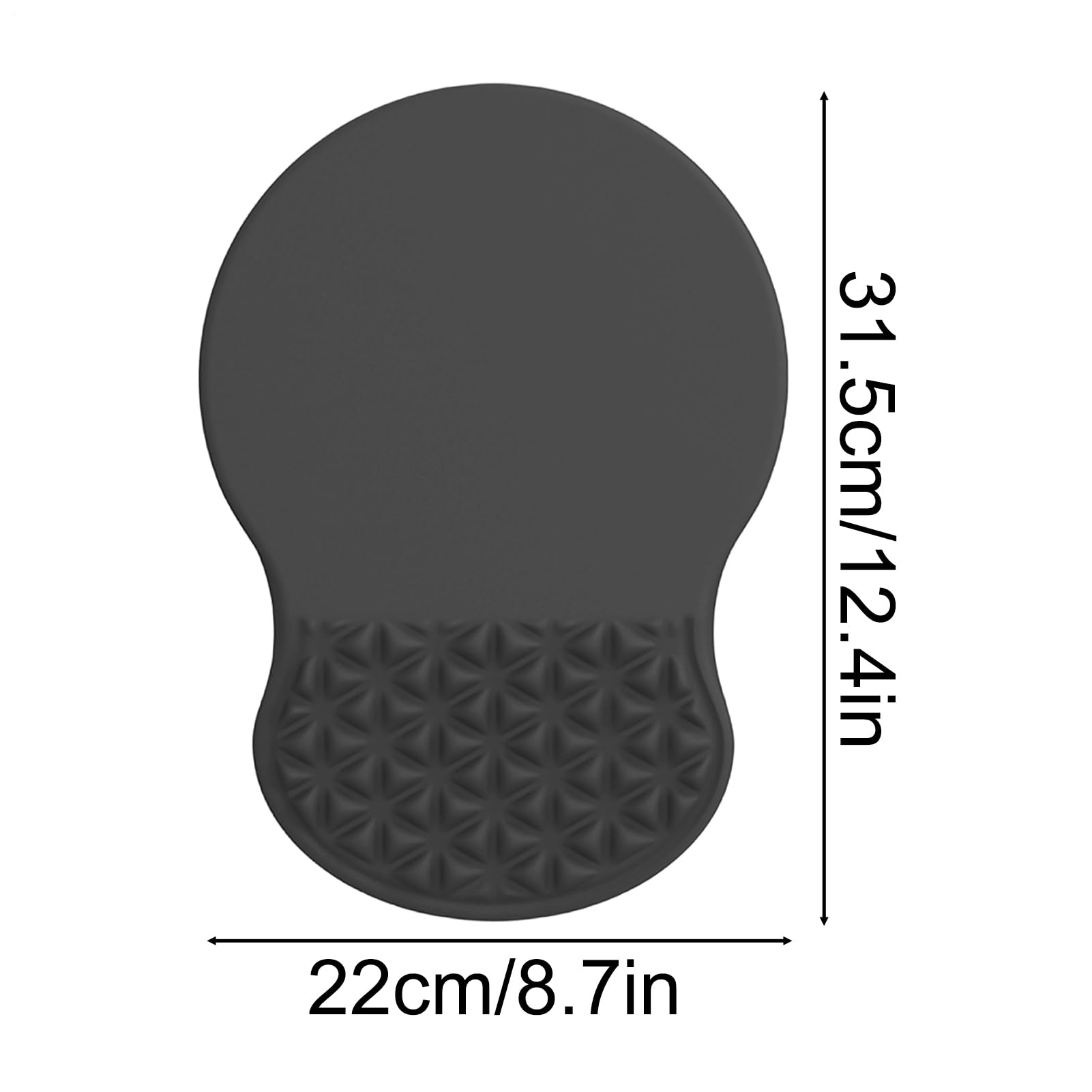Tappetino per Mouse Mousepad Ergonomico Antiscivolo