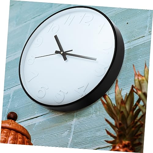 Horloge murale silencieuse pour chambre et salon style rétro