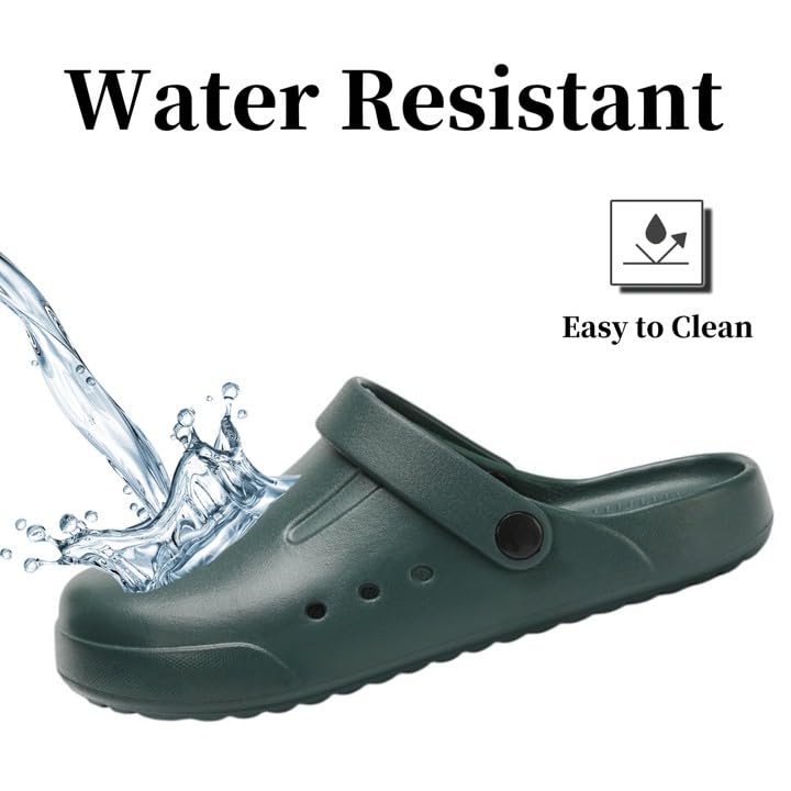 Nihaoya Comfortable Slip-Resistant Clogs for Men and Women