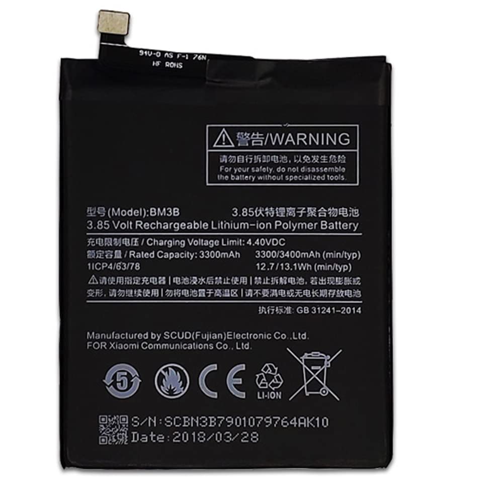 Amazon | BM3B互换電池 バッテリFor Xiao Mix 2 2S Mix2S修理交換用