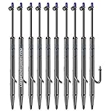 Suinga 10 x MICROASPERSOR Ajustable 180º riego con estaca 31 cm