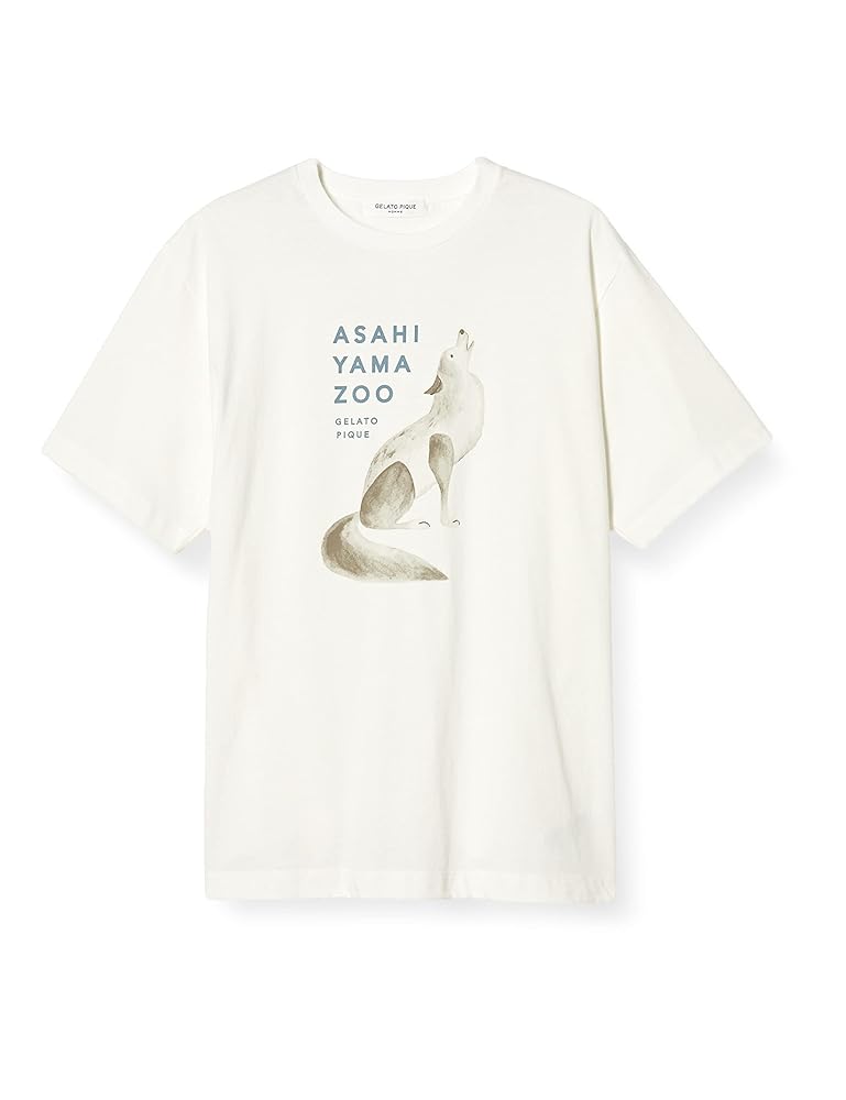 Tシャツ　パグ　ジェラートピケ ジェラートピケ 【UNISEX】ワンポイントTシャツ パグ柄 ピンクM