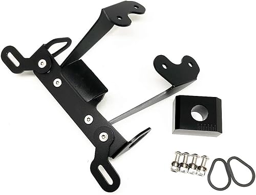Eliminador de guardabarros MT-09 compatible con MT09 / FZ09 2017-2020, montaje de placa de matrícula de luz trasera