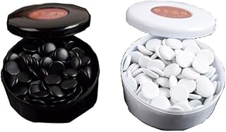 Estándar Internacional 19 líneas Go Game Chess Weiqi 361pcs Tablero de ajedrez de Cuero Chessman