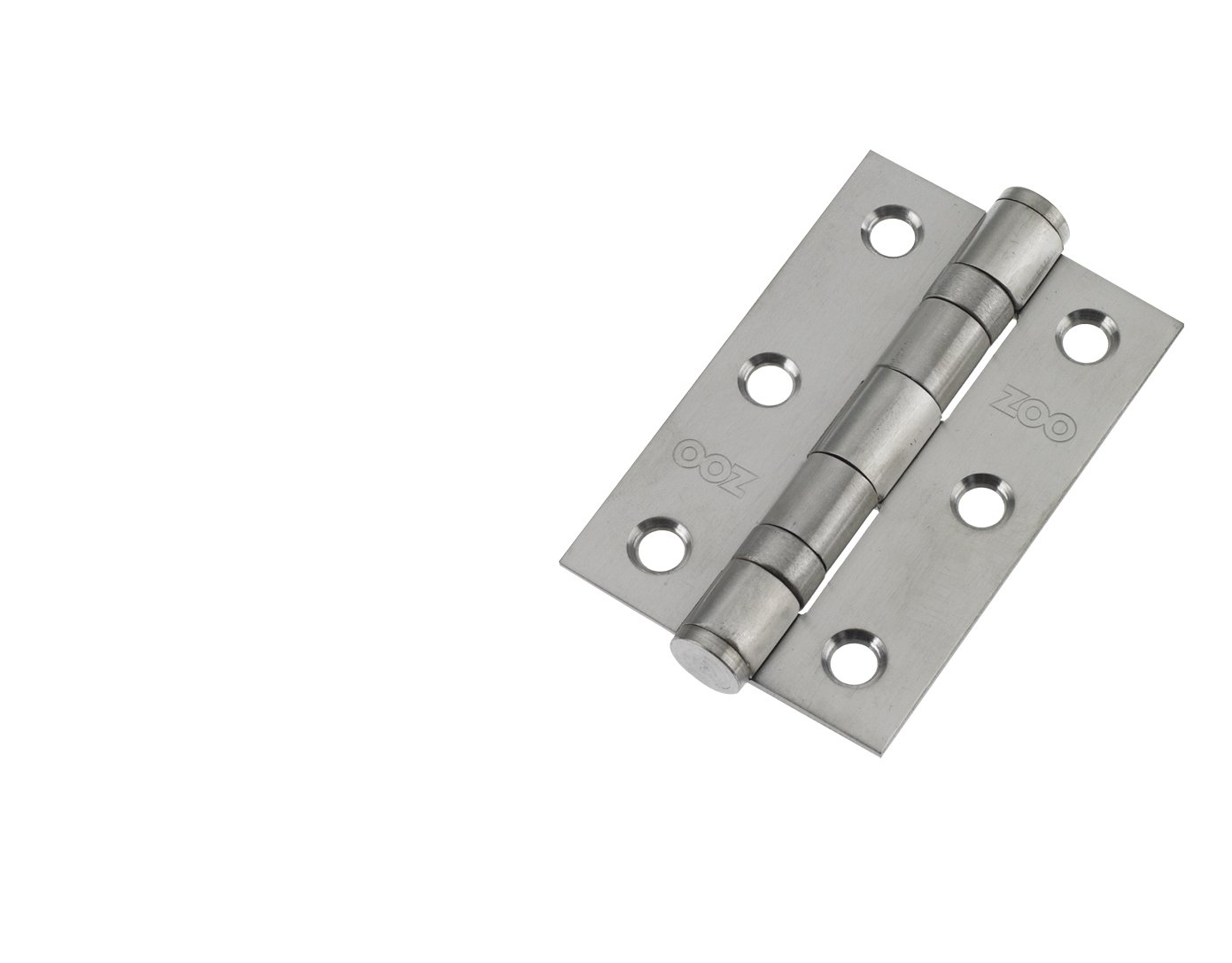 ZHSS232S Satin Stainless Steel Ball Bearing Butt Hinge 76x50x2mm