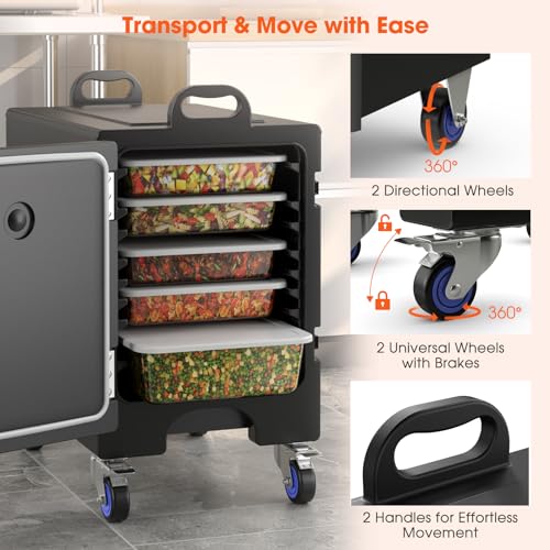 Goplus SU-11316-PN Hot Box For Catering thumb #3