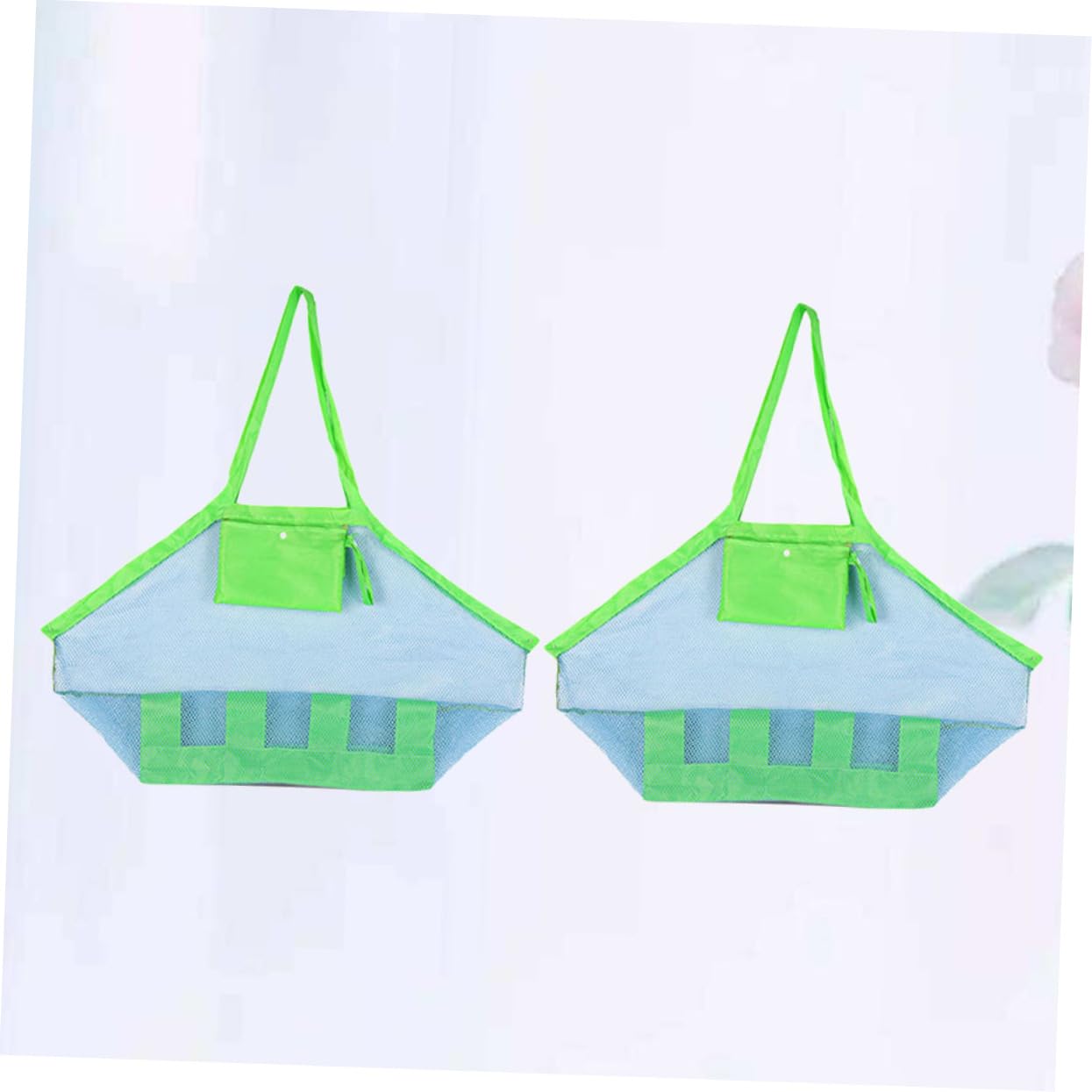 Toddmomy Large Mesh Bag for Beach Toys Boys and Girls Beach Tote Toys Storage Mesh Tote Bag Random