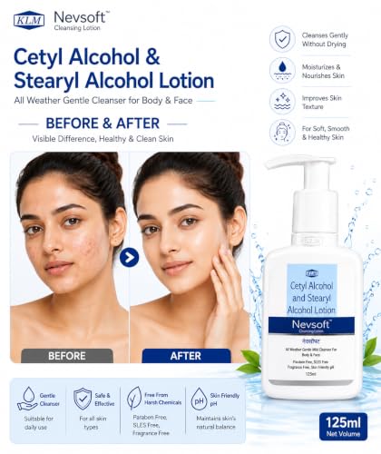 Nevsoft Cetyl Alcohol Cleansing Lotion, 125ml - Image 8