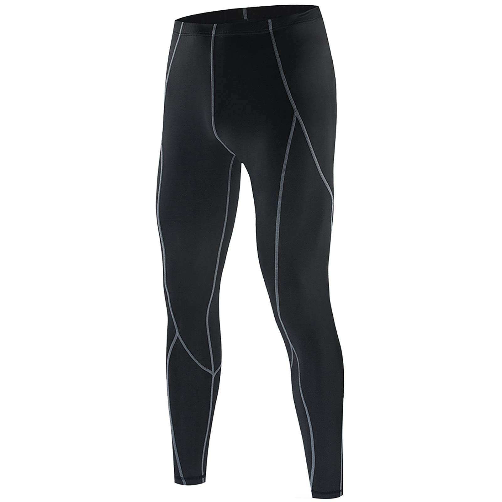 Men Compression Pants Sports Baselayer Workout Active Tights Leggings Yoga Running Cycling Fitness Pants-picture-10