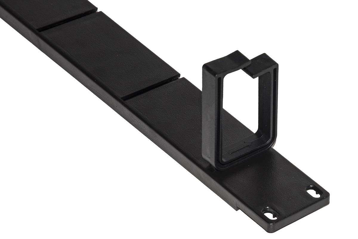 Listello Guida Cavi Per Armadi Rack - Nero, Con 5 Ganci, Per Organizzazione Cavi - Foto 4