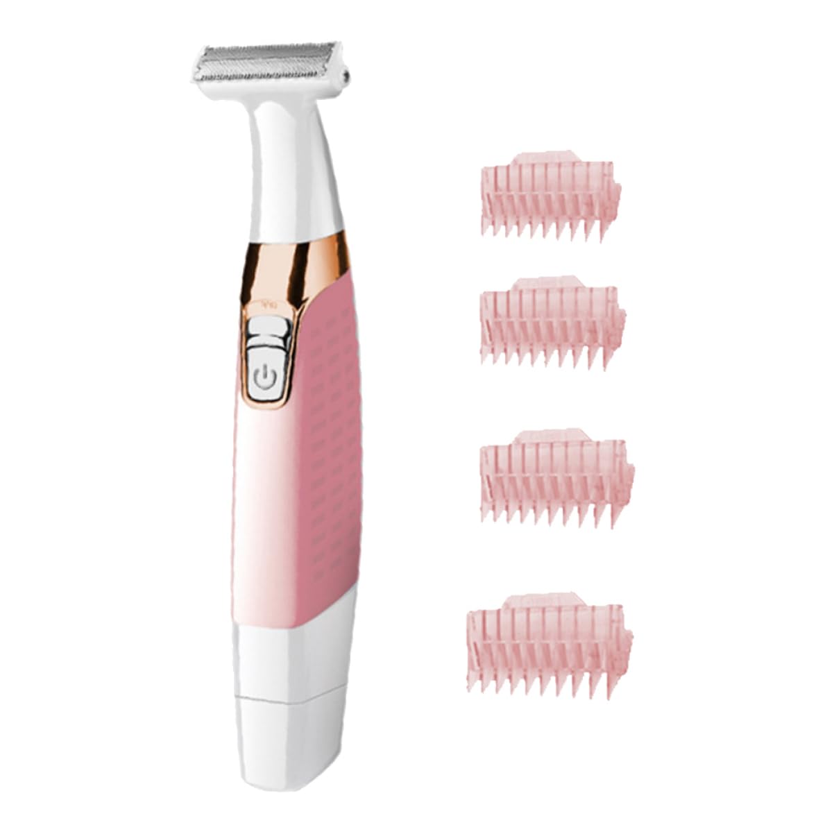 MAGICLULU Elektrischer Haarrasierer für Frauen Schmerzarm ohne Irritationen für Kinn und Wangen Tragbar für Handtasche und Sporttasche