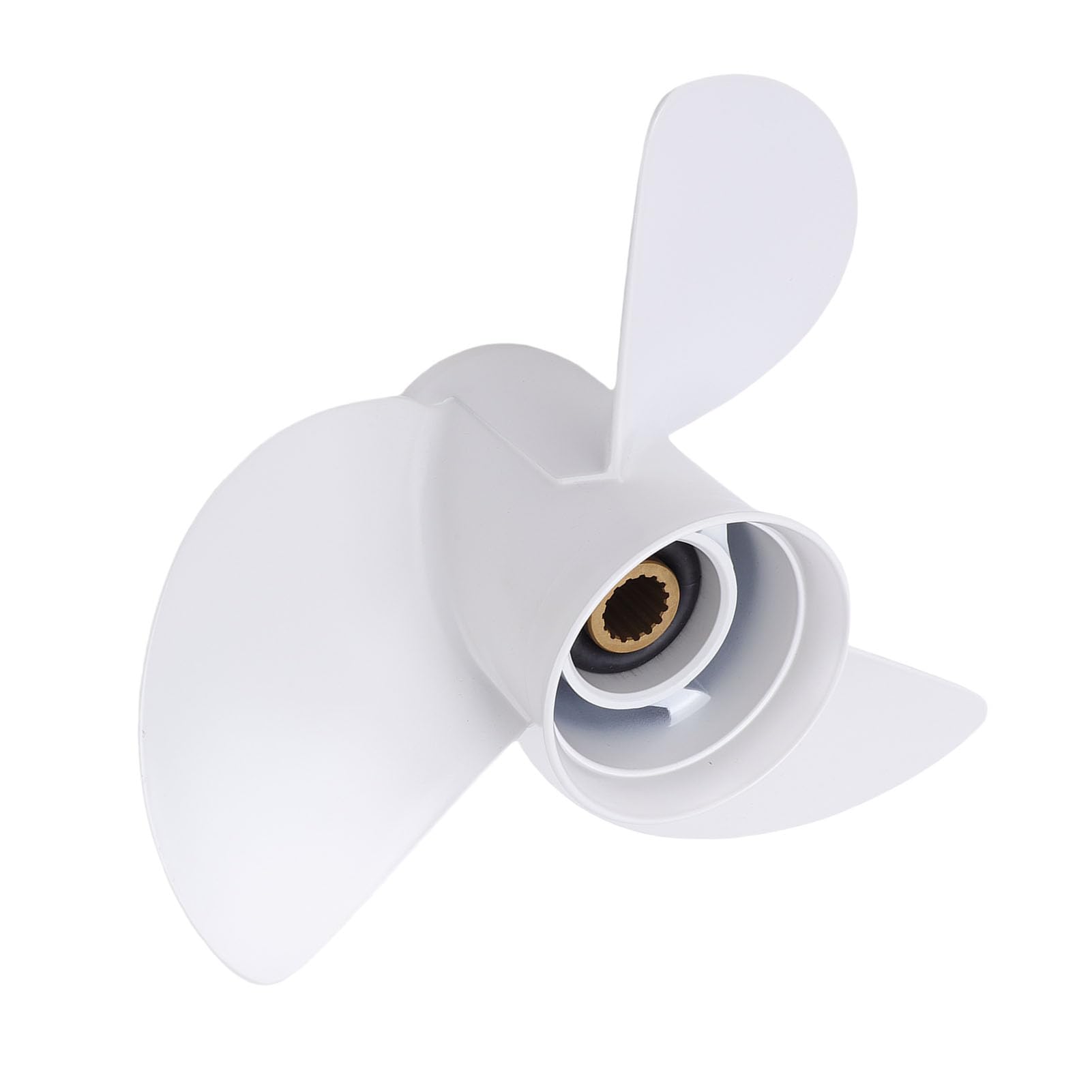 Cocoarm 13 1/2x15-K Außenbordpropeller, Aluminium-3-Blatt-Design, Ideal für 50–130 PS Außenbordmotoren für Reibungslose Bootsfahrt