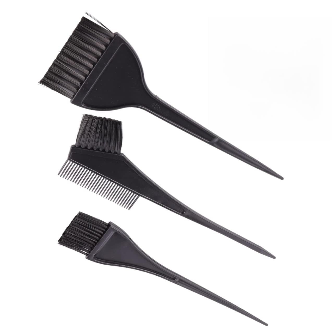 HONMEET Hair Mixing Bowl Set Brush 3 Sets of 9pcs Dyeing Brush Kit for Salon Home Use