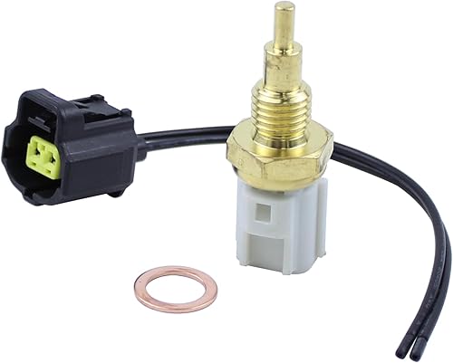 MOTOKU Sensor de temperatura del refrigerante de agua con arnés de conector para Toyota Yaris Matrix Tundra Sequoia Tacoma Sienna RAV4 Camry Corolla