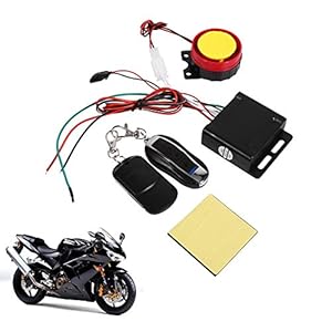 Motor- en fietsalarm met afstandsbediening, 12V