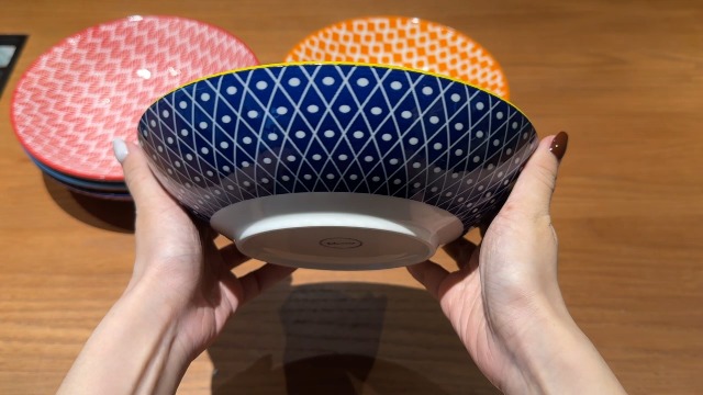 Amazon.com | Selamica Porcelain 40oz Large Bowls 9 inch Big Pasta