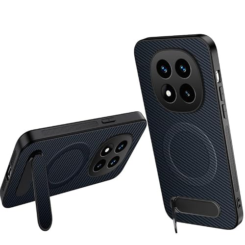 Jiajihua Magnetic Phone Case Compatible with Redmi Note 14 Pro 5G Blue