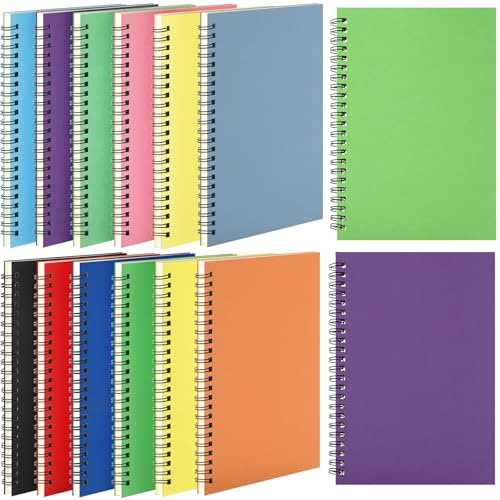 Carnet à spirale ligné A5 pour organiser vos cours et réunions de bureau