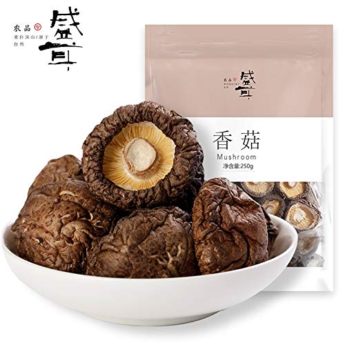 AUAIRR 香菇干250g 古田福建特产干货 蘑菇冬菇金钱菇珍珠菇小香菇干