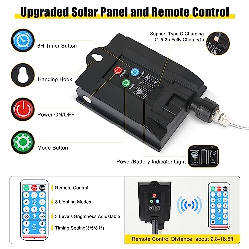 AGM Solar Pathway Lights Outdoor - Image 4