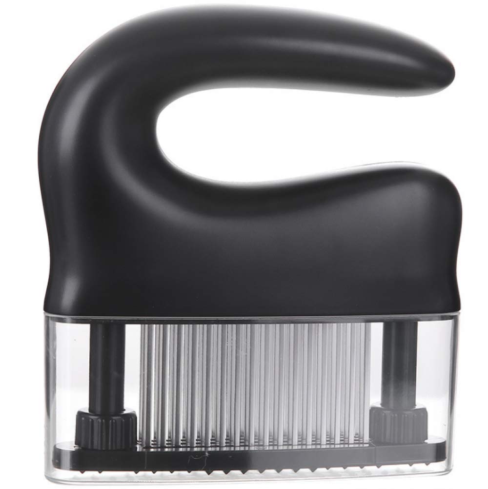 Batticarne 48 Lame in acciaio inox Batticarne Utensile da cucina Strumento professionale per affinare carne per manzo, bistecca, pollo, maiale e vitello