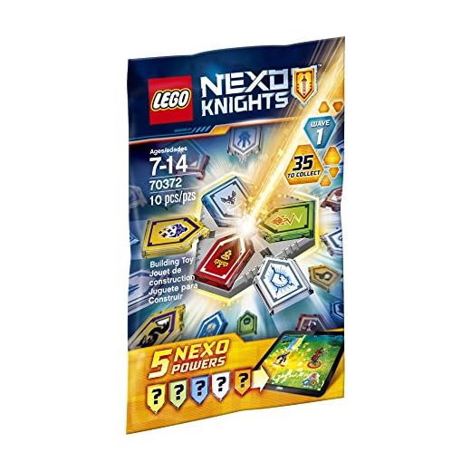 LEGO Nexo Knights Combo Nexo Powers Wave 1 70372 Building Kit (10 Piece)