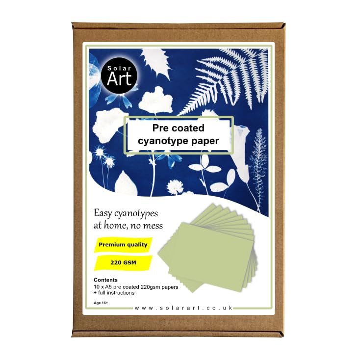 Cyanotype pre Coated Paper 10 Pack of A5 (220gsm)
