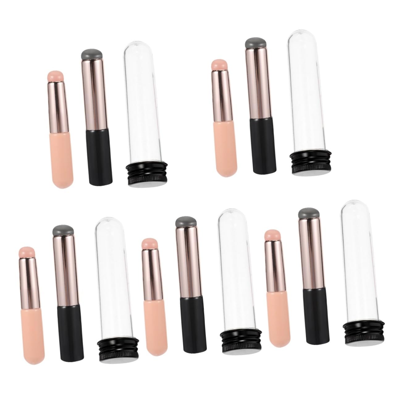 Healeved 10piezas Pinceles De Para De Uñas Aplicador De y Herramienta De Degradado Para Manicura Para Técnicas De Nail Art y Casa