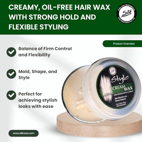 Cera de peinado SLIK Cream Wax 140g miniatura 2