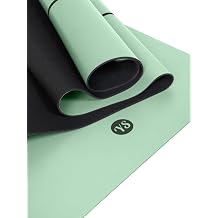 Yoga Studio The Grip Alignment Mat 4mm - 183cm x 61cm | Non-Slip Base | Moisture-Absorbing | Thick Latex-Free