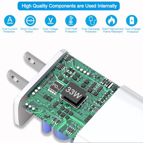 iPhone 17/16/15 Fast Charger 2-Pack 33W - Save 61% with code EK2FV29B