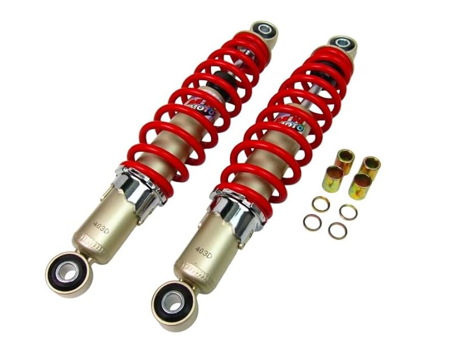 強化荒巻きリアショック 280mm モンキー/ゴリラ ブラック/ブルー 荒巻リアショック強化タイプ280mm黒/青 : ミニモト公式 Yahoo