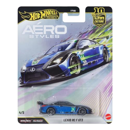 Hot Wheels Hot Wheels VeĂculo de Coleção Carro Cultura Automotiva Lexus RC F GT3 3Y+