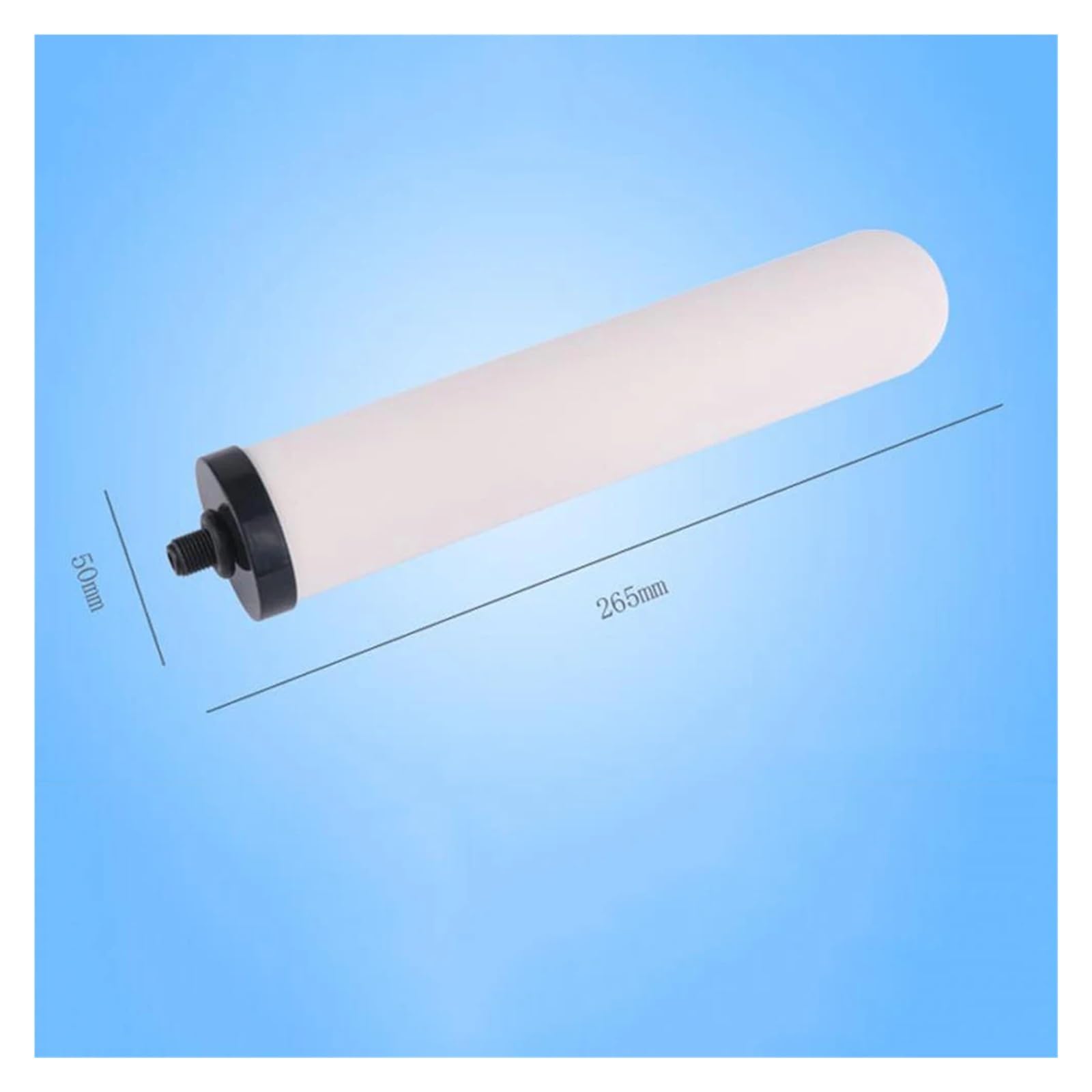 Vela de cerámica del filtro agua las piezas recambio la limpieza purificador gravedad 10 pulgadas