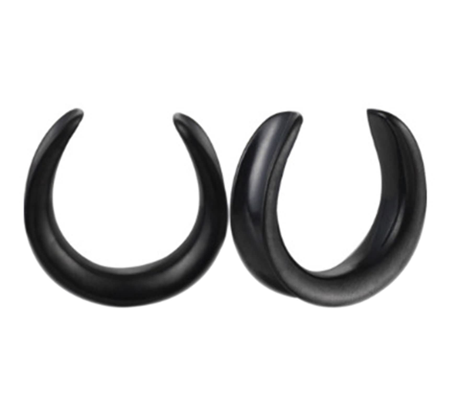 Daesar Ohr Tunnel 8-25MM Edelstahl, Ohr Plug Piercing U Form Ohrringe Tunnel Expander Set